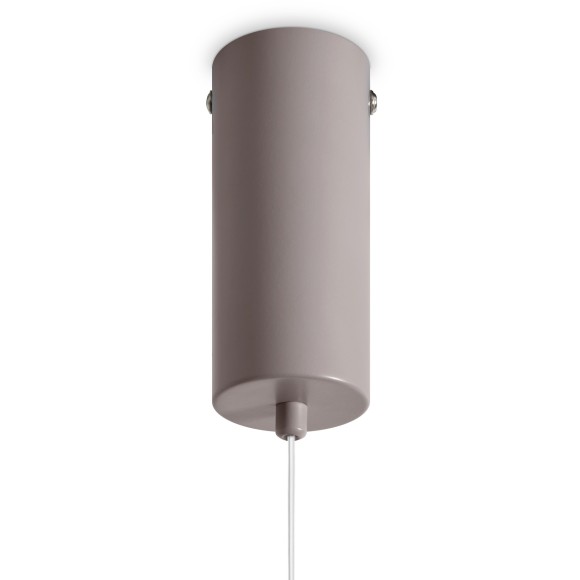 Freya Herb FR5633PL-L6CSH Дизайнерский подвесной светильник в стиле модерн и ар-деко, LED 6 Вт, 3000К, CRI 80, 250 лм, 120°, 220V, диаметр 100 мм, высота 640-2520 мм, металл цвета кашемир, плафон стекло прозрачное