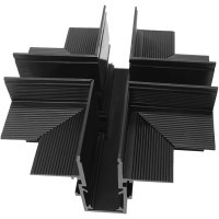 Соединитель Х-образный для шинопровода в ГКЛ 12мм Favourite Logica 1012-CX-001