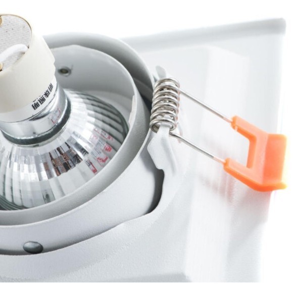 Встраиваемый светильник Arte Lamp A6661PL-1WH CANIS под лампу 1xGU10 50W Встраиваемый светильник Arte Lamp A6661PL-1WH CANIS под лампу 1xGU10 50W