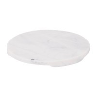 427253 SIAYAN Декоративная тарелка мрамор белый L250, B250, H20