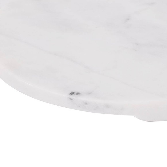 427253 SIAYAN Декоративная тарелка мрамор белый L250, B250, H20