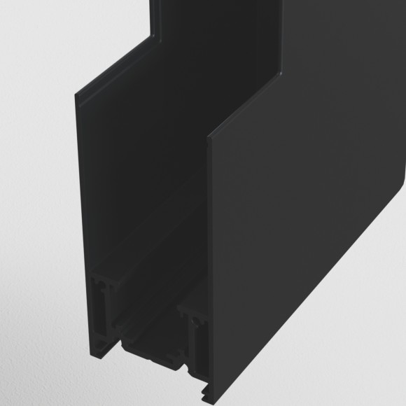 Угловой коннектор внутренний вертикальный для накладного шинопровода Maytoni Gravity TRA004ICL-21B Угловой коннектор внутренний вертикальный для накладного шинопровода Maytoni Gravity TRA004ICL-21B