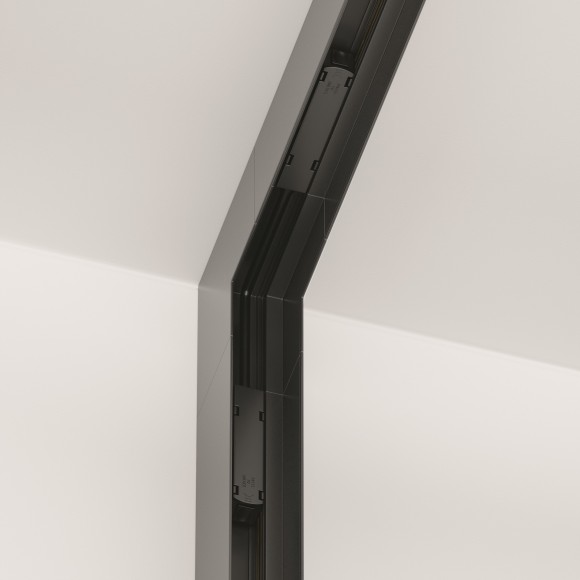 Угловой коннектор внутренний вертикальный для накладного шинопровода Maytoni Gravity TRA004ICL-21B Угловой коннектор внутренний вертикальный для накладного шинопровода Maytoni Gravity TRA004ICL-21B