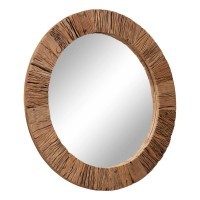 425046 TANAMBAO Декоративное зеркало переработанное дерево зеркальное стекло коричневый L1260 H1260
