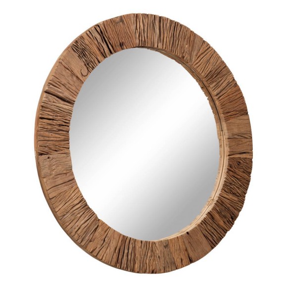 425046 TANAMBAO Декоративное зеркало переработанное дерево зеркальное стекло коричневый L1260 H1260