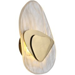 SL6123.301.01 Светильник настенный ST-Luce Латунь/Прозрачно-белый LED 1*7W 4000K MUSE SL6123.301.01 Светильник настенный ST-Luce Латунь/Прозрачно-белый LED 1*7W 4000K MUSE