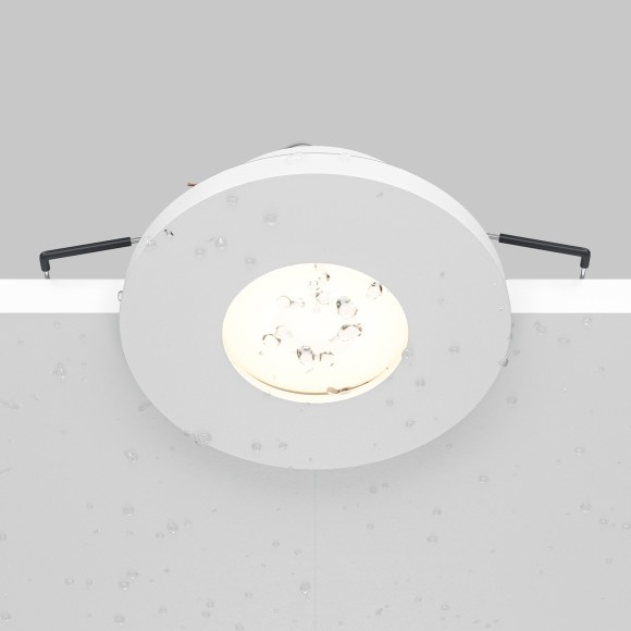 Встраиваемый светильник Maytoni DL083-01-GU10-RD-W Stark IP65 под лампу 1xGU10 50W