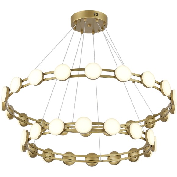 SL6610.203.36 Светильник подвесной ST-Luce золотистый/белый LED 1*70W 4000K MONRO SL6610.203.36 Светильник подвесной ST-Luce золотистый/белый LED 1*70W 4000K MONRO