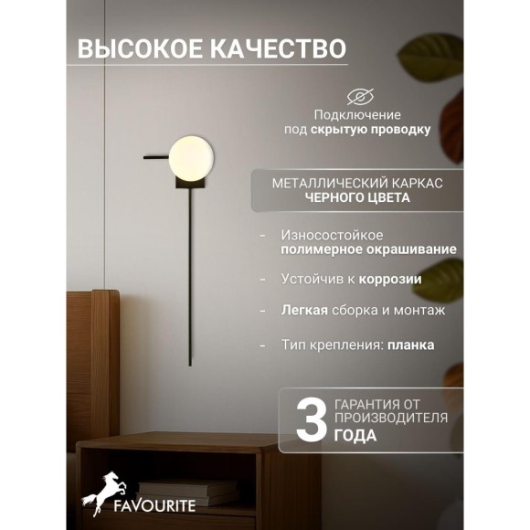 Бра Glare 2823-1W