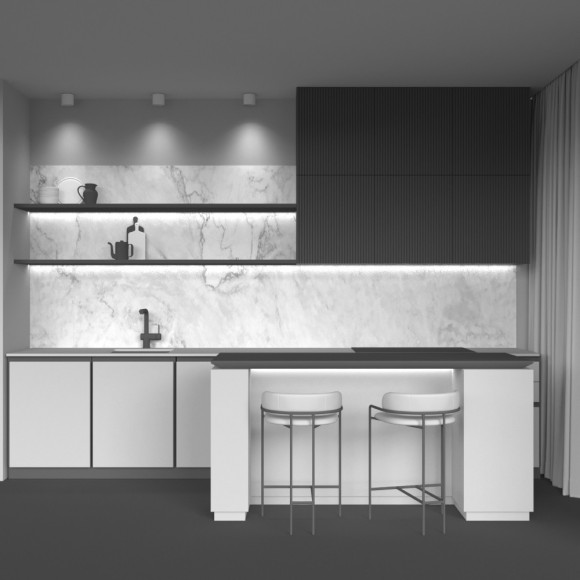 Накладной потолочный светильник Maytoni C064CL-01-15W3K-D-RD-WB Alfa LED светодиодный LED 15W