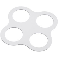 357921 SPOT NT19 225 белый Рамка декоративная к артикулам 357585-357587, 357589, 357909-357910 METIS 357921 SPOT NT19 225 белый Рамка декоративная к артикулам 357585-357587, 357589, 357909-357910 METIS