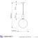 Подвесной светильник Lumina Deco Orito LDP 1219-300 WT+GD