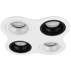 Встраиваемый светильник Lightstar D64606070607 Domino под лампы 4xGU5.3 200W