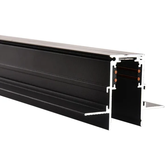 Магнитный шинопровод 2м встраиваемый в ГКЛ 9мм Space 48V Crystallux CLT 0.123 01 L2000 BL