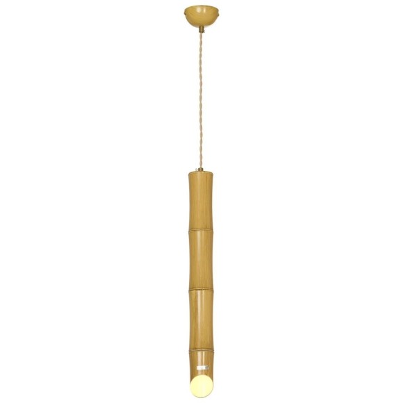Подвесной светильник цилиндр Lussole LSP-8563-3 BAMBOO IP21 под лампу 1xGU10 50W