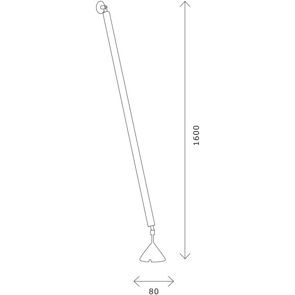 ST902.405.21 Светильник напольный ST-Luce Черный LED 1*21W 4000K Напольные светильники