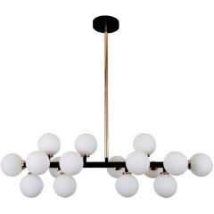 Потолочная люстра Marsiada LDP 6033-16 BK+MD Потолочная люстра Marsiada LDP 6033-16 BK+MD