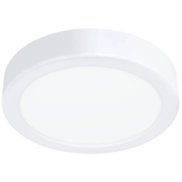 900582 Накладной светильник диммируемый FUEVA 5, 11W (LED), 3000K, ?160, сталь, белый / пластик, белый