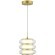 SL6239.203.03 Светильник подвесной ST-Luce золото/прозрачный LED 1*16W 3000K FRITTELA
