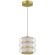 SL6239.203.03 Светильник подвесной ST-Luce золото/прозрачный LED 1*16W 3000K FRITTELA