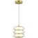 SL6239.203.03 Светильник подвесной ST-Luce золото/прозрачный LED 1*16W 3000K FRITTELA