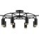 Люстра на штанге Lightstar LR71837840 Rullo под лампы 8xGU10 400W