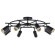 Люстра на штанге Lightstar LR71837840 Rullo под лампы 8xGU10 400W
