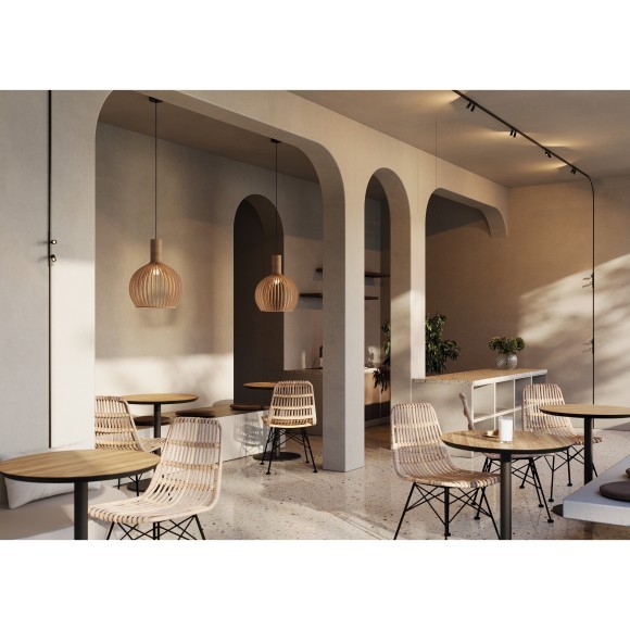 TR176-1-2X3WTW-M-B Трековый магнитный светодиодный SMART светильник Maytoni Basity CRI90+ 3000-6000К 310Лм 36° 6Вт Bluetooth Mesh