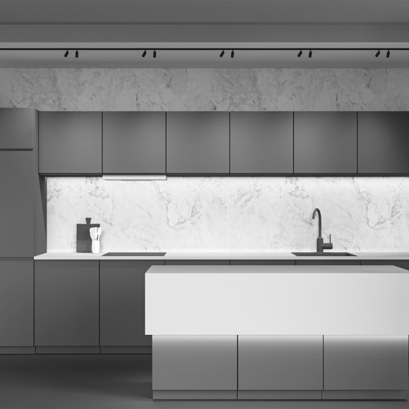 TR176-1-2X3WTW-M-B Трековый магнитный светодиодный SMART светильник Maytoni Basity CRI90+ 3000-6000К 310Лм 36° 6Вт Bluetooth Mesh