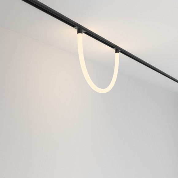 TR101-2-20W3K-B Трековый магнитный светодиодный светильник Maytoni Gravity CRI90+ 3000К 1200Лм 360° 20Вт