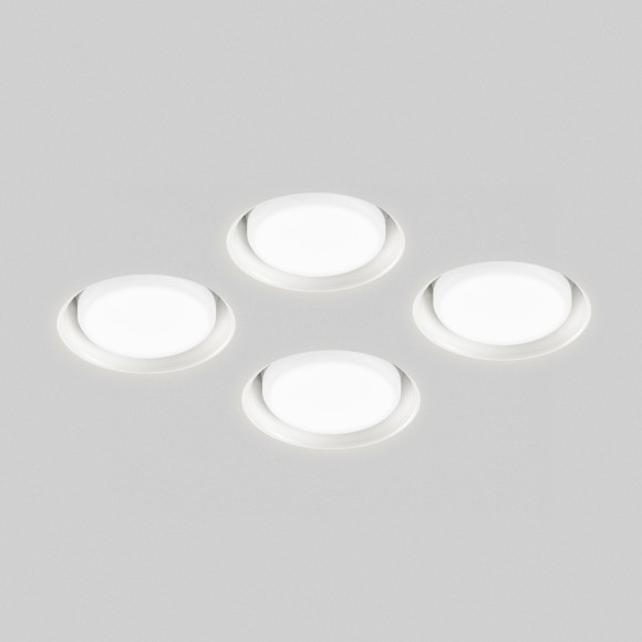 Встраиваемый светильник для натяжного потолка под лампу 230V~50Hz GX53 max 12W Tensio Lightstar 212100