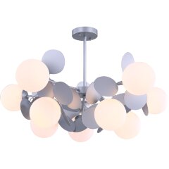 Люстра потолочная Freya FR5165PL-10S Satellite под лампы 10xE27 60W Люстра потолочная Freya FR5165PL-10S Satellite под лампы 10xE27 60W