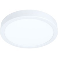 99226 Светодиодный накладной светильник FUEVA 5, 17W (LED), Ø210, H28, 2100lm, 4000K, сталь, белый