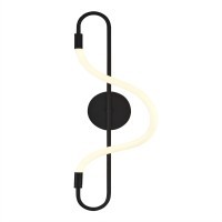 SL6102.401.10 Светильник настенный ST-Luce Черный/Белый LED 1*10W 3000K SAGRATO