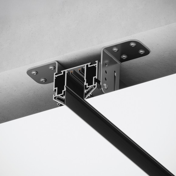 Шинопровод 2м в гарпунный натяжной потолок TETA PRO 220V Lightstar 505427 Шинопровод 2м в гарпунный натяжной потолок TETA PRO 220V Lightstar 505427