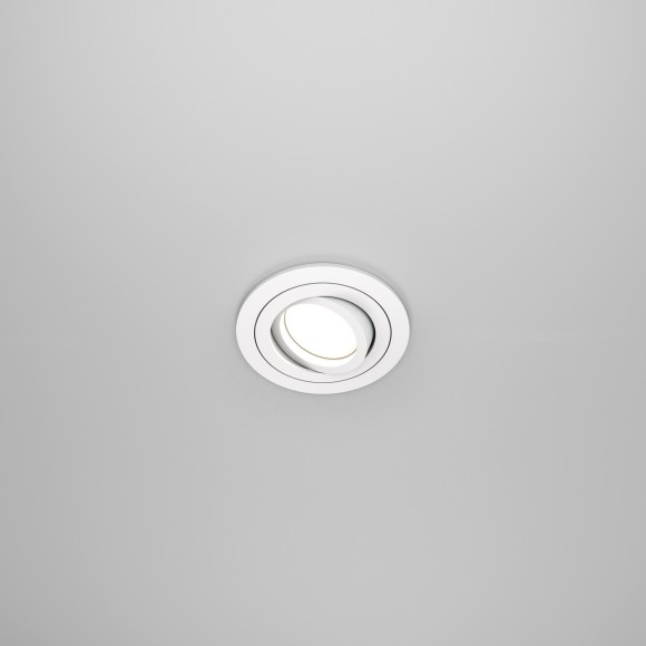 Встраиваемый светильник Maytoni DL023-2-01W Atom под лампу 1xGU10 50W