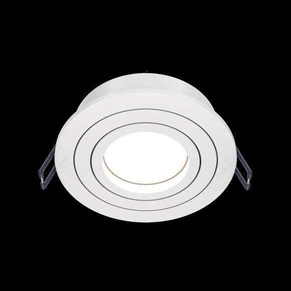 Встраиваемый светильник Maytoni DL023-2-01W Atom под лампу 1xGU10 50W