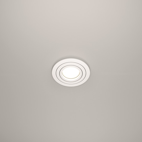 Встраиваемый светильник Maytoni DL023-2-01W Atom под лампу 1xGU10 50W