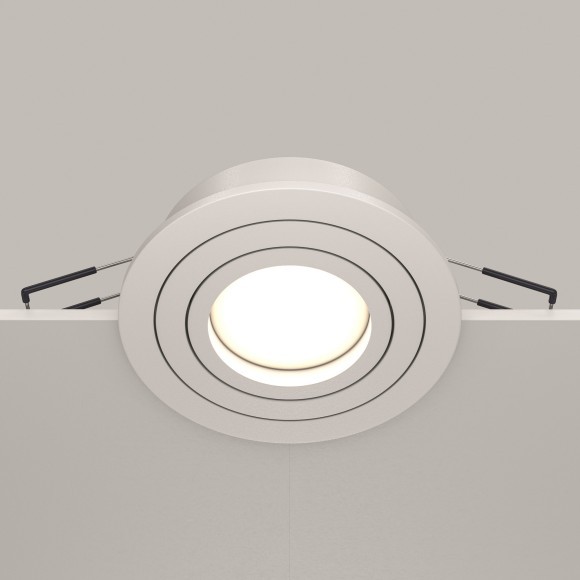 Встраиваемый светильник Maytoni DL023-2-01W Atom под лампу 1xGU10 50W