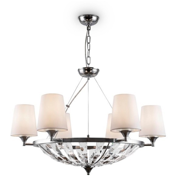 Подвесная люстра хрустальная Pantheon H021PL-06CH Подвесная люстра хрустальная Pantheon H021PL-06CH