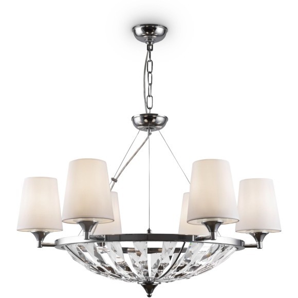 Подвесная люстра хрустальная Pantheon H021PL-06CH Подвесная люстра хрустальная Pantheon H021PL-06CH