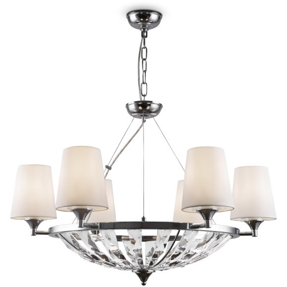 Подвесная люстра хрустальная Pantheon H021PL-06CH Подвесная люстра хрустальная Pantheon H021PL-06CH