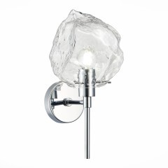 SL1175.101.01 Бра ST-Luce Хром/Прозрачный E14 1*40W PORTICI SL1175.101.01 Бра ST-Luce Хром/Прозрачный E14 1*40W PORTICI