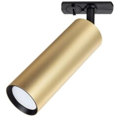 Однофазный двужильный трековый светильник Arte Lamp A1515PL-1SG BEID под сменную лампу GU10 Однофазный двужильный трековый светильник Arte Lamp A1515PL-1SG BEID под сменную лампу GU10