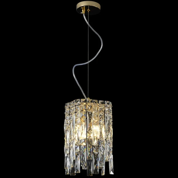 Светильник подвесной Crystal Lux ABRIL SP2 GOLD 0021/202