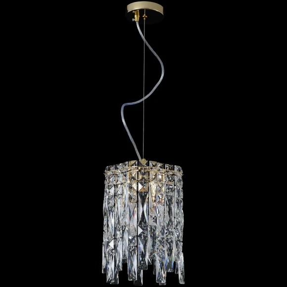 Светильник подвесной Crystal Lux ABRIL SP2 GOLD 0021/202