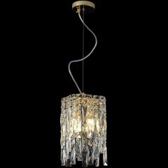 Светильник подвесной Crystal Lux ABRIL SP2 GOLD 0021/202 Светильник подвесной Crystal Lux ABRIL SP2 GOLD 0021/202