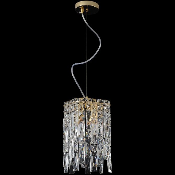 Светильник подвесной Crystal Lux ABRIL SP2 GOLD 0021/202