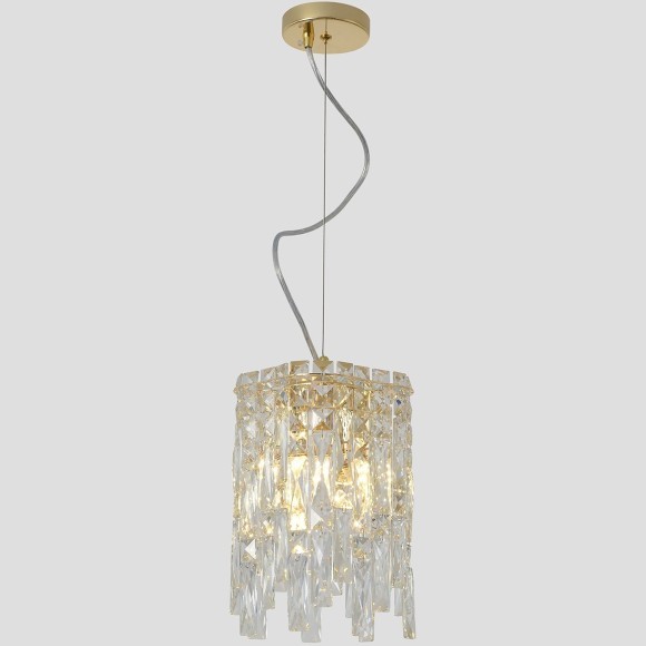 Светильник подвесной Crystal Lux ABRIL SP2 GOLD 0021/202