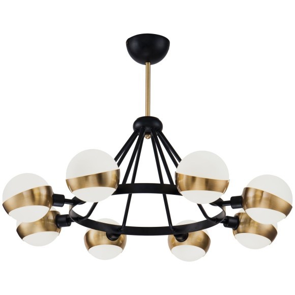 Люстра потолочная Freya FR5009PL-08B Silvia под лампы 8xE14 60W